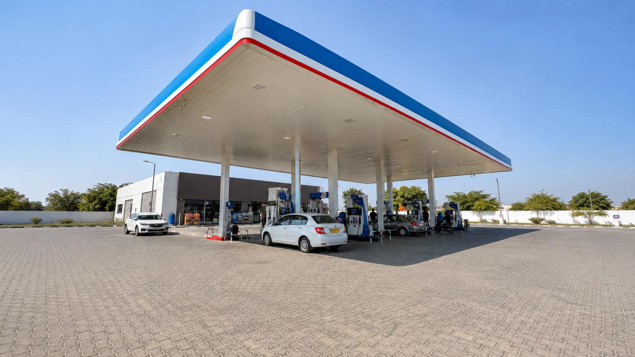 Petrol Pump EV Charging